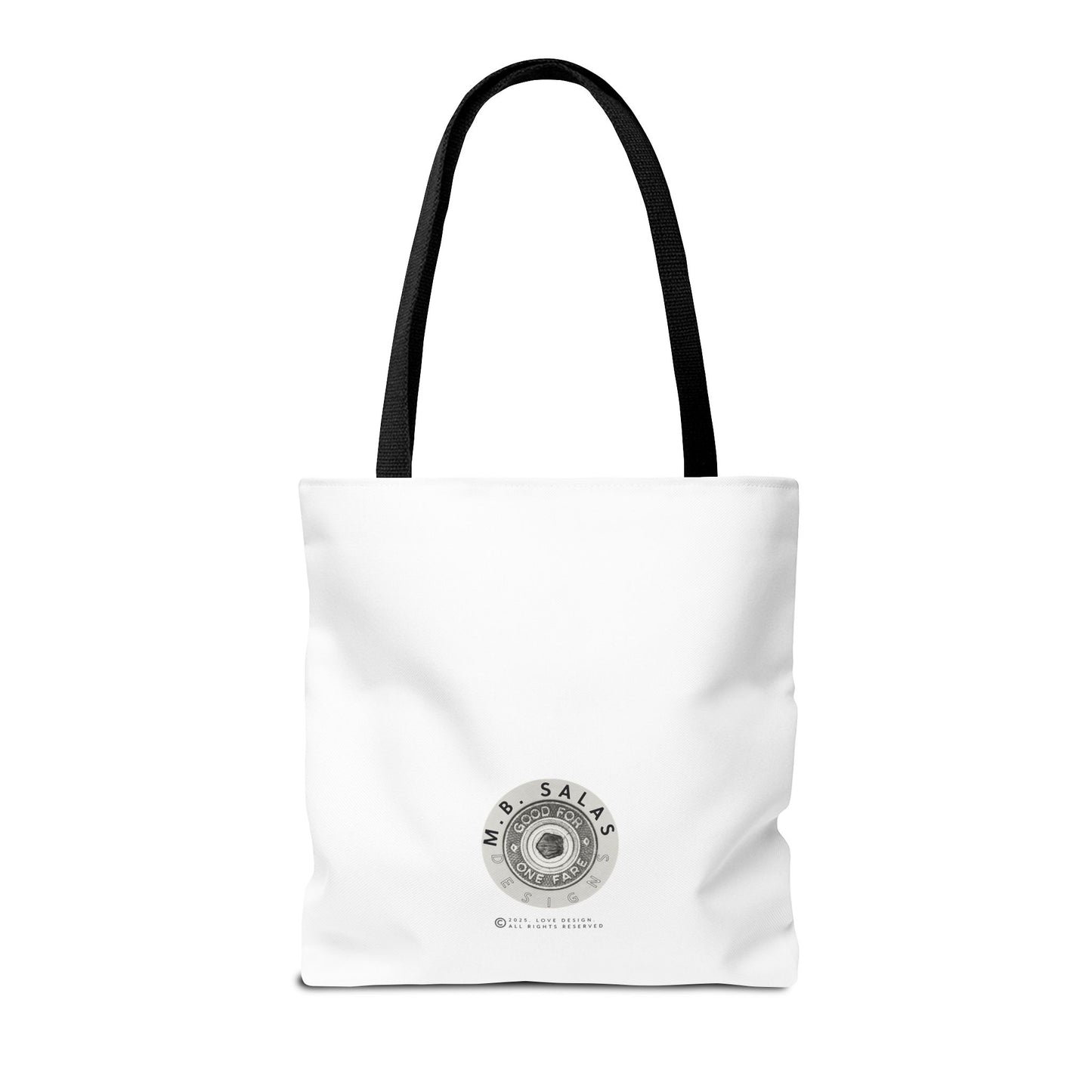 Pride 2025 LGBTQ+ tote bag with vibrant love and acceptance artwork
Durable polyester tote bag for Pride 2025, LGBTQ+ support, and everyday use
Close-up of rainbow design on Pride 2025 tote bag, symbolizing inclusivity
Spacious Pride 2025 tote bag with reinforced handles, perfect for shopping or pride events
Pride 2025 LGBTQ+ tote bag—shown in multiple handle colors and sizes